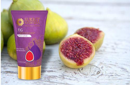 SUKRIT AYURVEDA ANTIOXIDANT FIG SCRUB