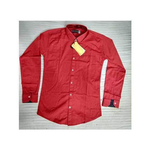 Men Red Shirts