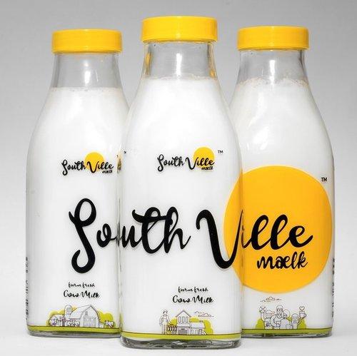 Pasteurized Farm Fresh Bottled Cow Milk 