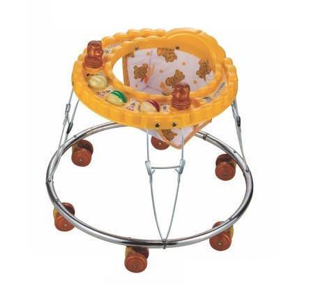 6 Wheeler Round Baby Girl Walker