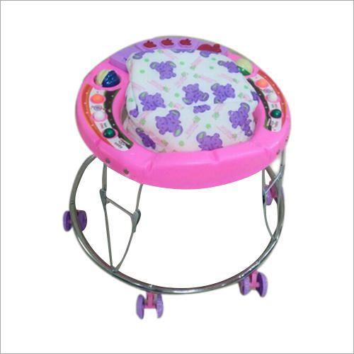 SS 6 Wheeler Pink Baby Walker