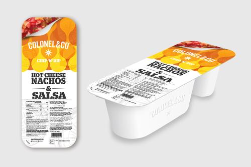 Hot Cheese Nachos & Salsa