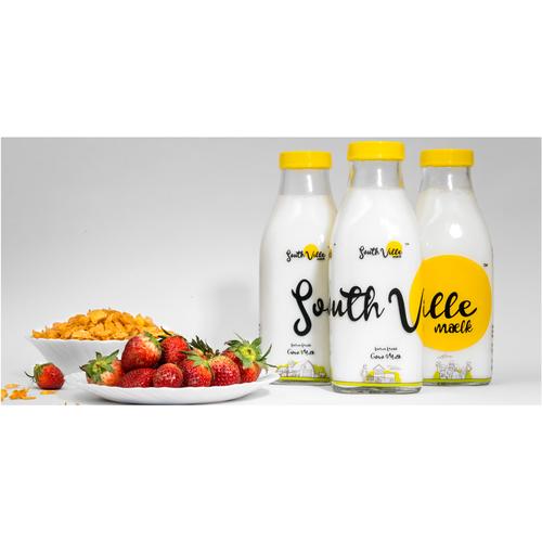 Pasteurized Farm Fresh Bottled Cow Milk   