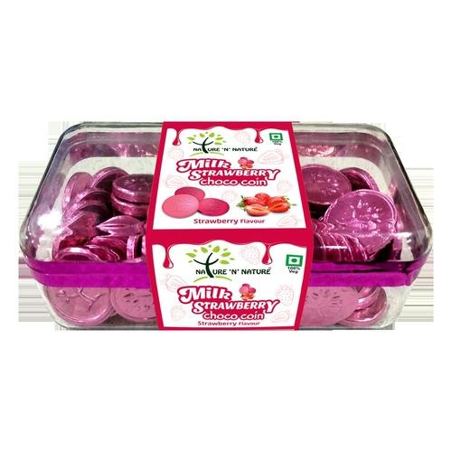 Nature N Nature Milk Strawberry Choco Coin - SC80