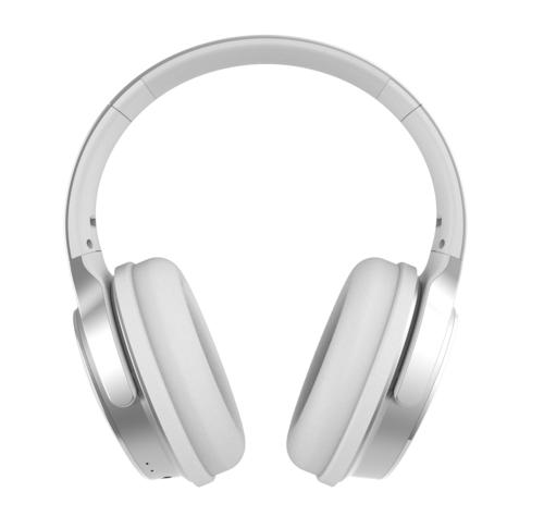 Silver Wireless Stereo Headset Rock On 101
