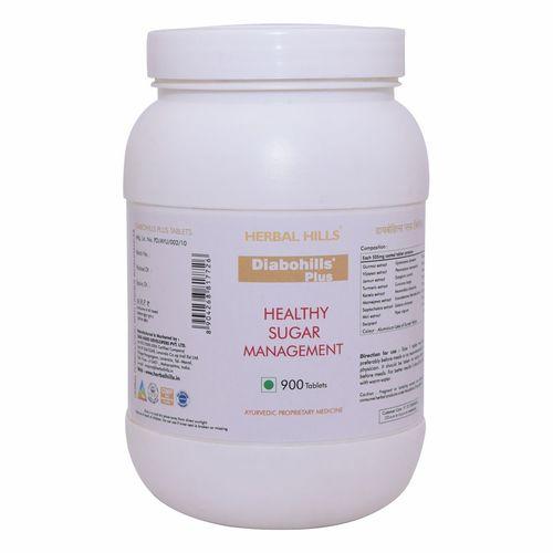 Ayurvedic Medicine for Diabetes - Blood Sugar Control - Diabohills Plus 900 tabs