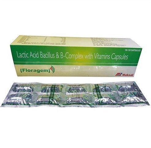 FLORAGEM (Lactic Acid Bacillus And B-Complex With Vitamins Capsules)