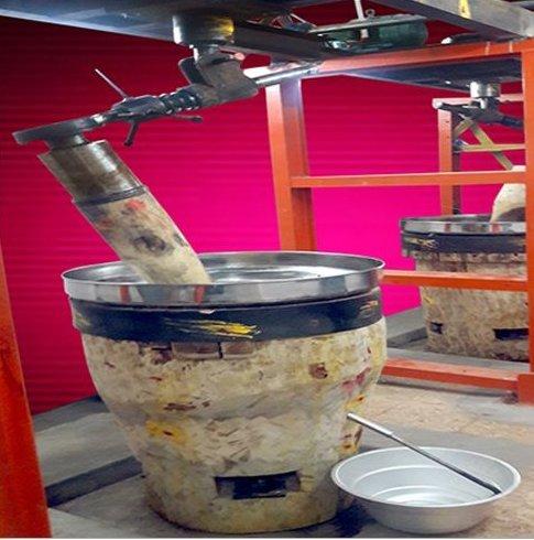 Pillar Type Wooden Oil Extraction Machine 