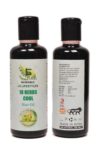 18 Herbs Cool Hair Oil 