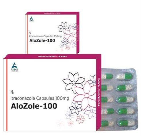 100 MG Itraconazole Capsules 