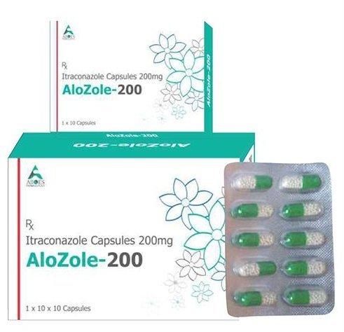 200 MG Itraconazole Capsules 