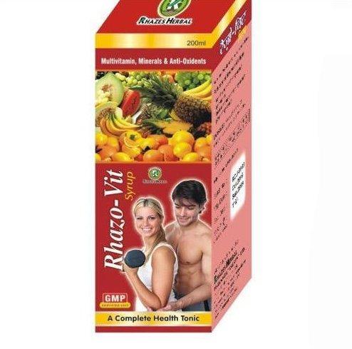 Herbal Rhazo Vit Multivitamin Syrup 