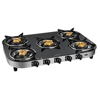 5 Burner Cooktops