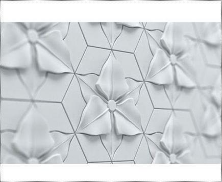 Designer WPC 3D Wall Panel