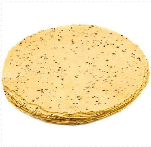 Black Pepper Masala Papad