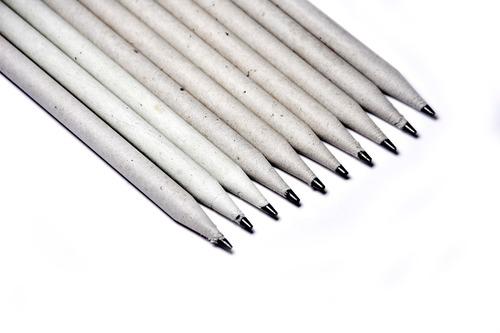 recycled paper pencils
