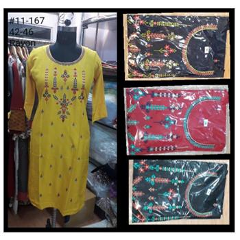 Ladies Cotton Kurtis