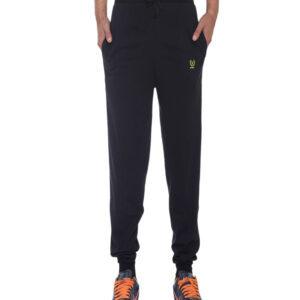 Vimal Cotton Black Joggers For Men