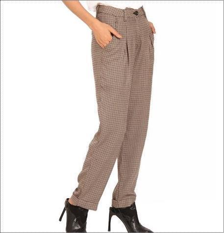 Girls Check Pant