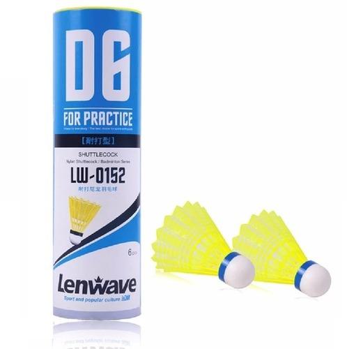 LenWave-Lw0152 Nylon Badminton Shuttlecock (set of 6)
