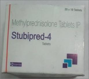 Methylprednisolone 4mg Tablets