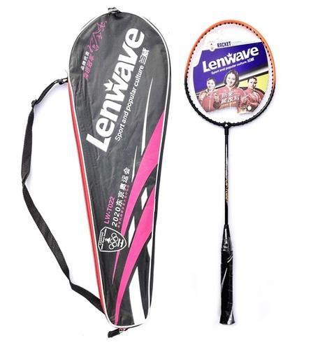 LenWave LW-BD-T022 Multicolor Strung Badminton Racquet