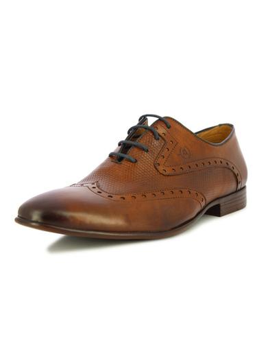 65105 TAN-BLUE Shoes