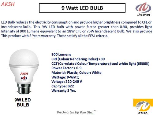 AKSH 9 watt Led 