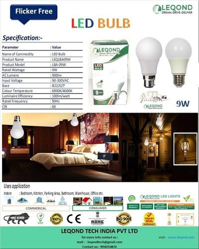 LED BULB-9W