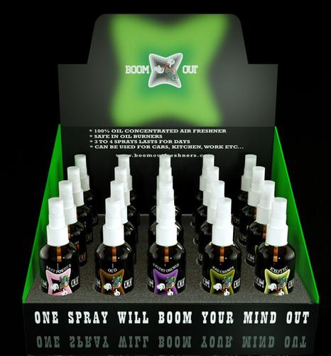 Boom Out 100% Oil Based Air Fresheners