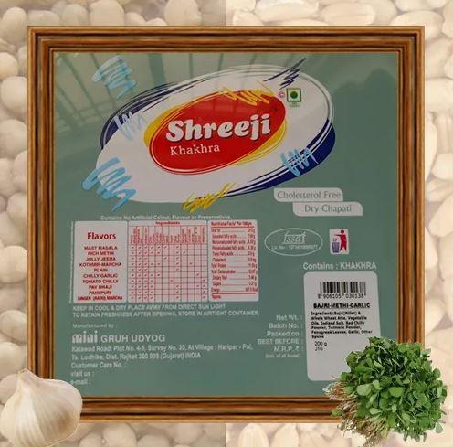 Bajri Methi Garlic Khakhra