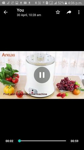 Fruit and vegetable Detox Machine