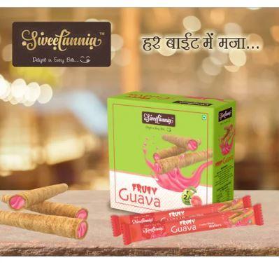 Fruity Guava Center Filled Wafers