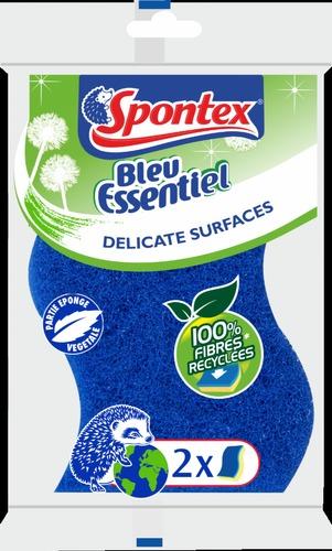Blue Essentiel-Delicate Surfaces Cellulose Scrubber