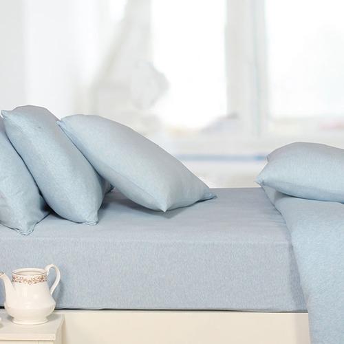 Theo Bedsheet 270x270 Blue