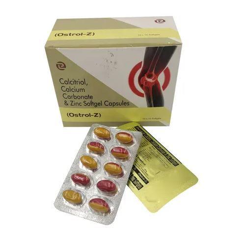 Calcitriol Calcium Carbonate And Zinc Softgel Capsules