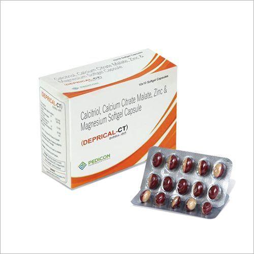 Calcitrial - Calcium Citrate Malate - Zinc & Magnesium Softgel Capsules