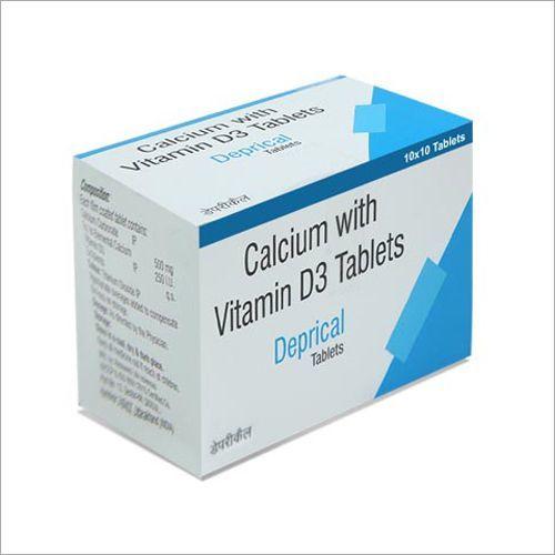 Calcium with Vitamin D3 Tablets