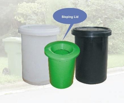 Cylindrical Vertical Bins