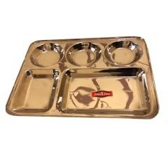 Zebraline Food Steel Plate