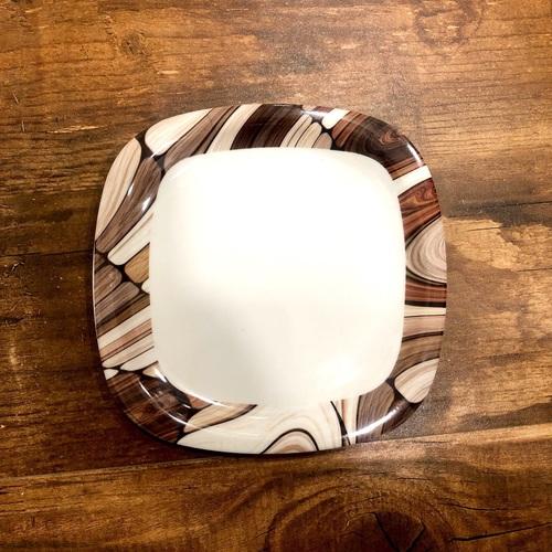 Melamine Square Printed Plate