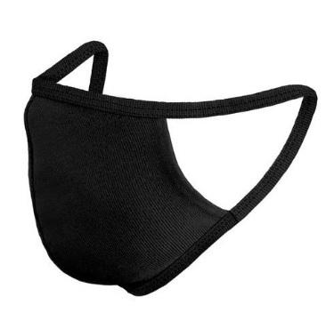 Black Reusable Cotton Face Mask