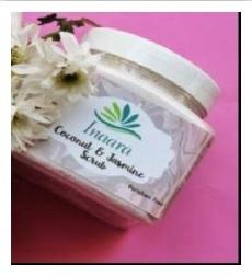 Coconut and Jasmine Scrub