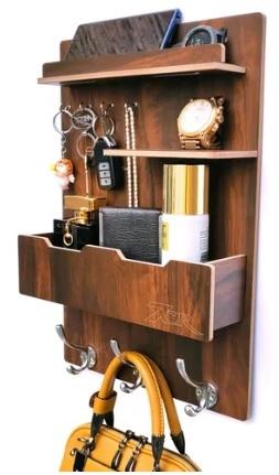 3 Hook Multipurpose Key Holder