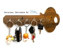Key Shape Key Ring Holder