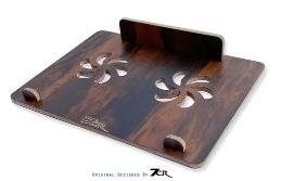 Wooden Folding Laptop Stand