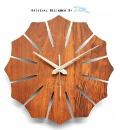 Flower Shape Wall Clock