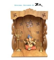 Handcrafted Wooden Temple