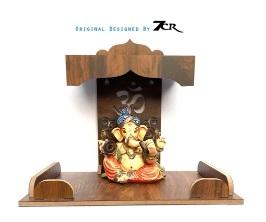 Premium Wooden Wall Temple