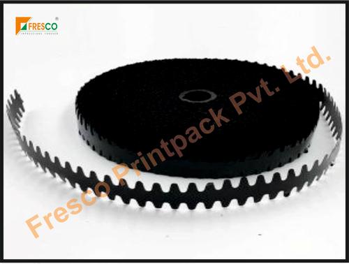 Black Teeth Cut Tipping Film